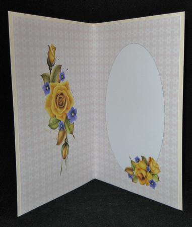 Yellow Roses Insert by Suzi Cooper