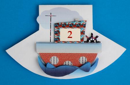 Boat Wobble Card by Suzi Cooper