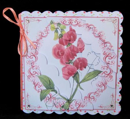 Sweetpea 8x8 Scallop Corner Stacker Mini Kit by Suzi Cooper