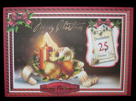 Beautiful Christmas Candles and Baubles by Suzi Cooper