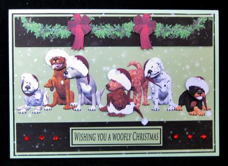 Santas Backup Dogs by Suzi Cooper