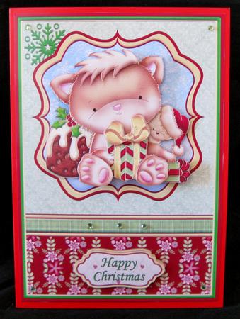 Christmas Treats Card Topper and Decoupage Insert Available by Suzi Cooper