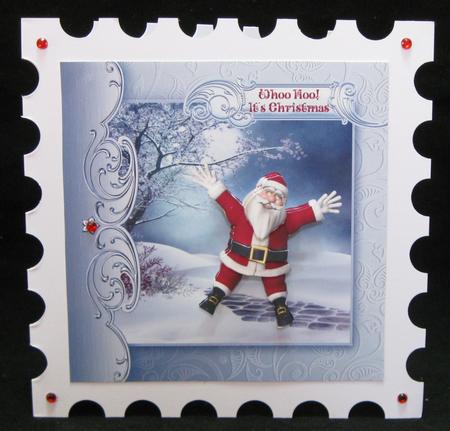 Whoo Hoo! It's Christmas Santa by Suzi Cooper