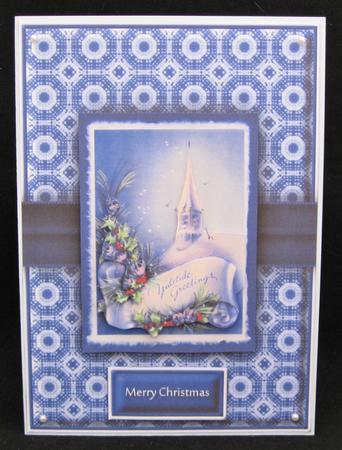 Yuletide Greetings Quick Card by Suzi Cooper
