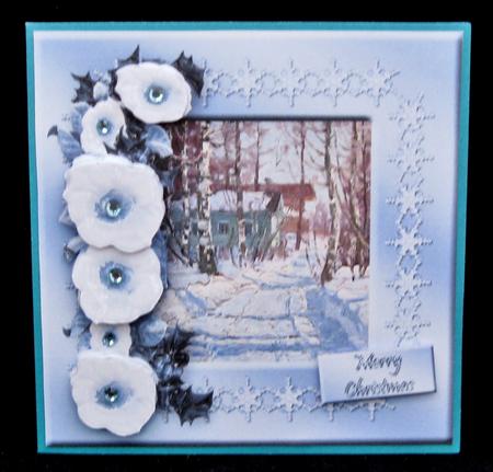 Christmas Road Home Framed Art Mini Kit by Suzi Cooper