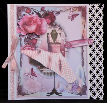 The Pink Gingham Marylin Style Dress Topper by Suzi Cooper