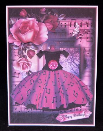 !950s Pink and Black Rock and Roll by Suzi Cooper