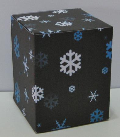 Christmas Snowflakes Backing Paper in Blue by Suzi Cooper