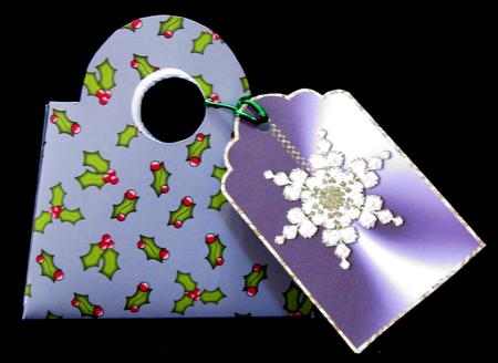 Christmas Holly Backing Paper (medium Grey) by Suzi Cooper