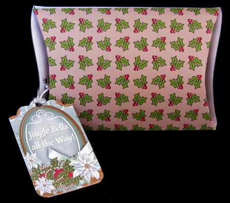 Christmas Holly Paper (brown) by Suzi Cooper