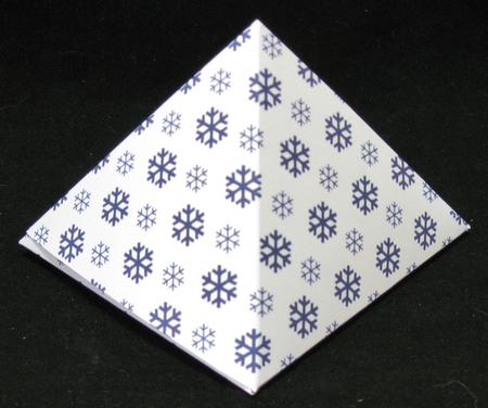 Blue Snowflakes Background by Suzi Cooper