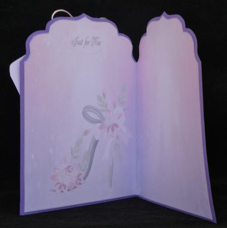 Pink Flower Shoe Insert by Suzi Cooper