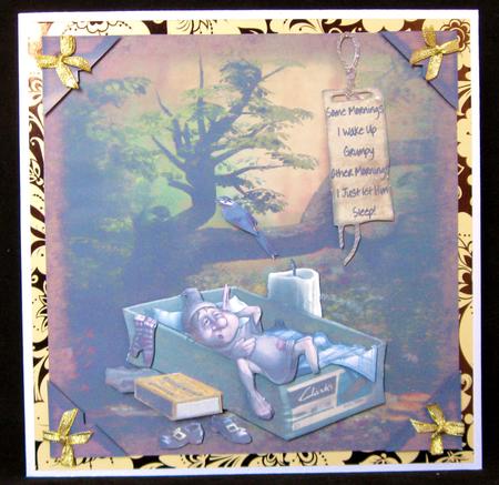 The Sleeper Card Front Mini Kit by Suzi Cooper