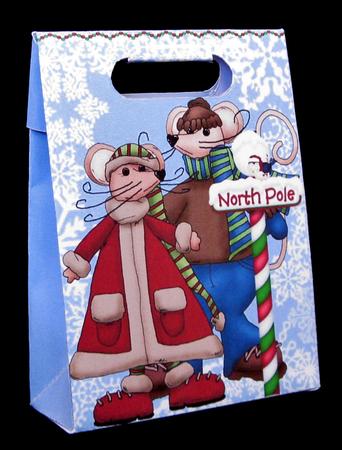 Gift Bag - Winter Mice by Suzi Cooper