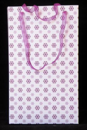 Purple Snowflakes Background by Suzi Cooper