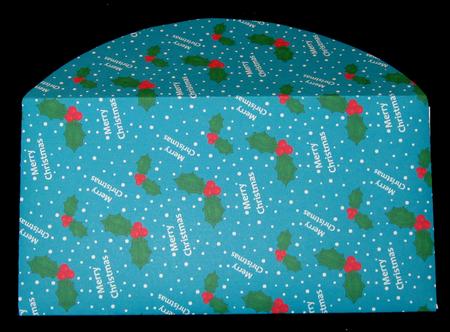 Merry Christmas with Holly Background 1 by Suzi Cooper