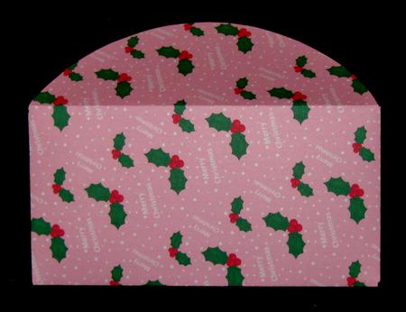 Merry Christmas with Holly Background 4 by Suzi Cooper