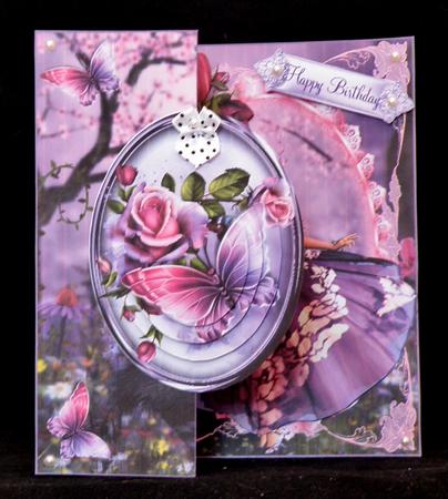 No Holes Fold Ballet Garden Mini Kit by Suzi Cooper