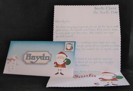 A Letter from Santa (haydn) by Suzi Cooper