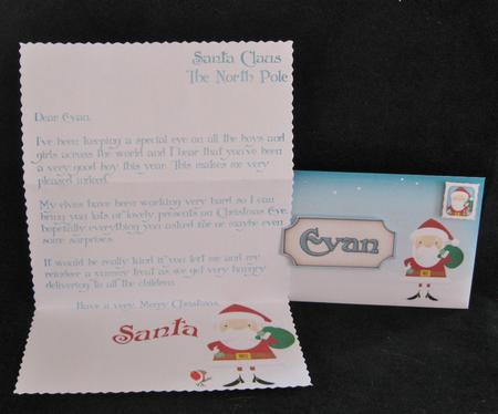 A Letter from Santa (evan) by Suzi Cooper