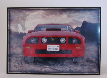 Red Mustang by Suzi Cooper