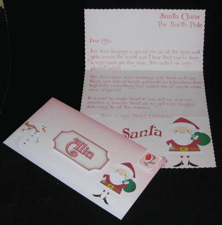 A Letter from Santa (alia) by Suzi Cooper