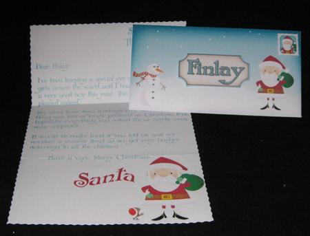 A Letter from Santa (finlay) by Suzi Cooper