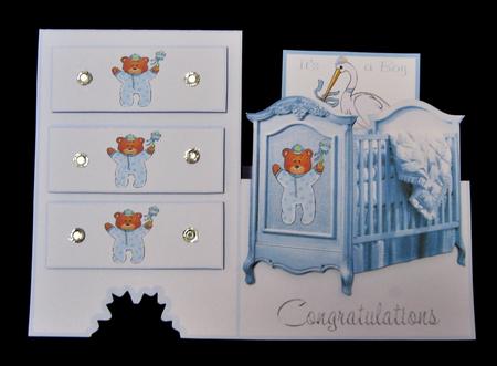 Baby Boy 3 Drawer Kit by Suzi Cooper
