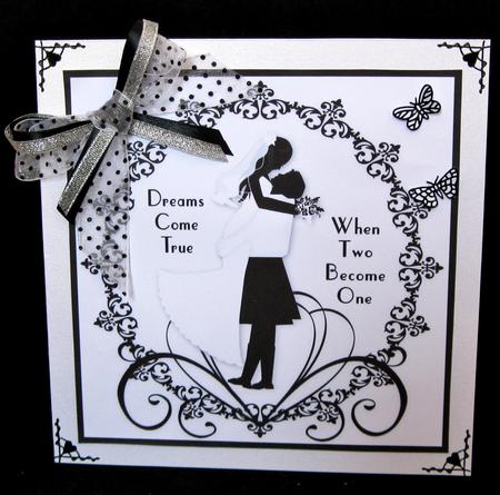 Dreams Come True (kilt) 8x8 Black and White Topper by Suzi Cooper