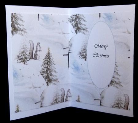 Snow Scene A6 Inserts by Suzi Cooper