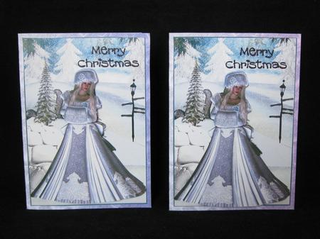 2 to a Page Snow Queen A6 by Suzi Cooper