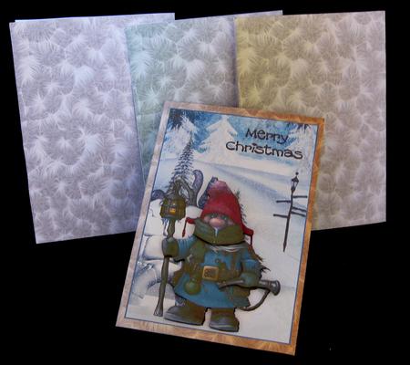Shaded Cards - A6 - Pastels Frosty Fingers by Suzi Cooper