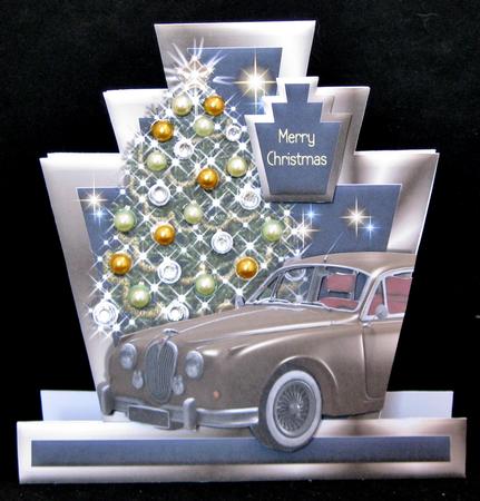 Deco Style Topper Masculine Moments Christmas by Suzi Cooper