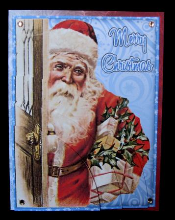 Through the Door Santa A6 by Suzi Cooper