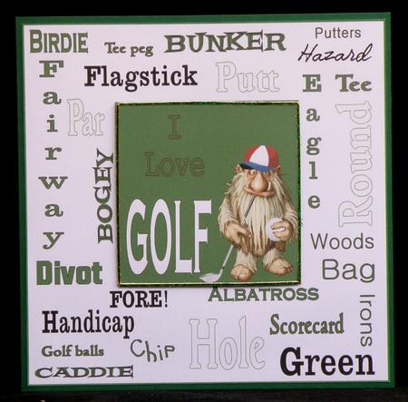 Golf Monster Urban Art by Suzi Cooper