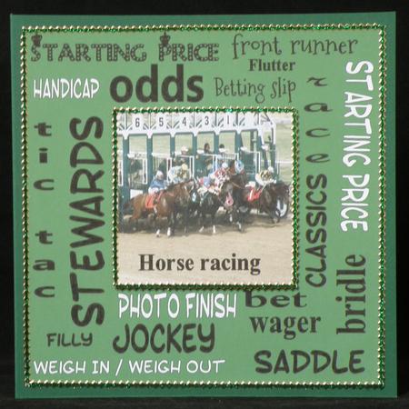 Horse Racing Urban Art by Suzi Cooper