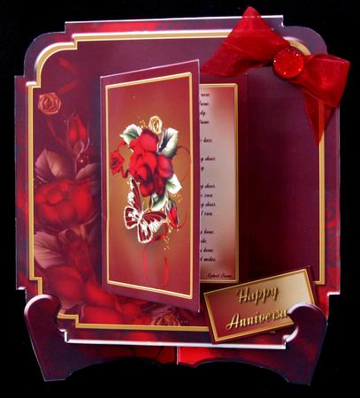 Red, Red Rose Poetry Book Card Mini Kit by Suzi Cooper
