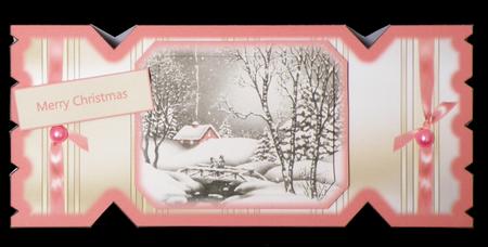 Crossing the Bridge Vintage Christmas Cracker by Suzi Cooper