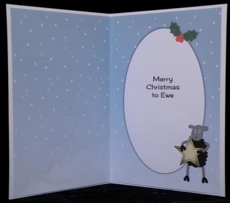 Insert for Christmas Sheep Tree by Suzi Cooper