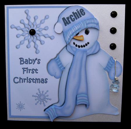 Baby Boy First Christmas by Suzi Cooper