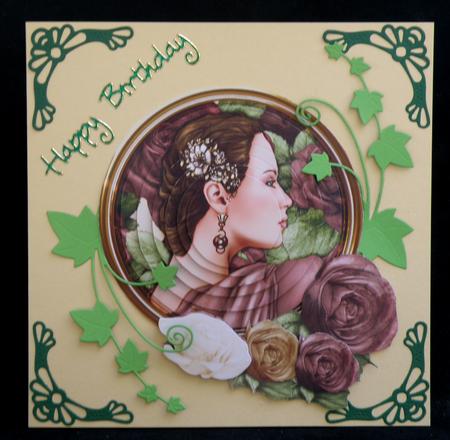 Hand Painted Rose Embellishments Small by Suzi Cooper