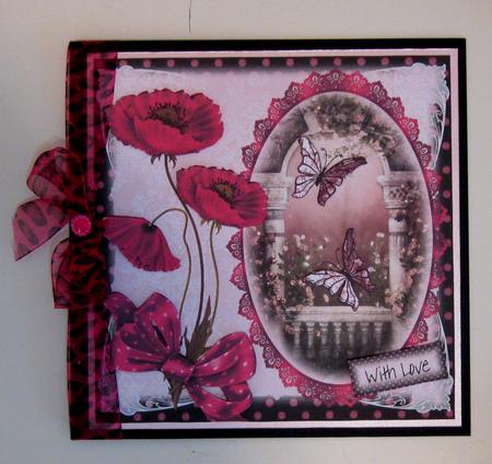 The Flutters and the Hot Pink Poppy's by Suzi Cooper