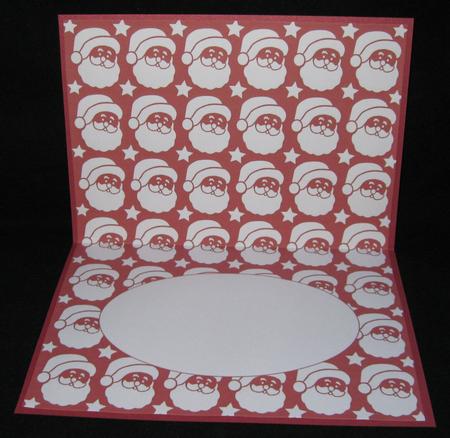 Santa Claus Red Insert by Suzi Cooper