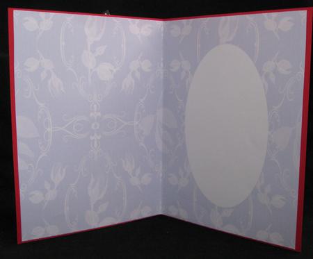 Shadow Roses Mauve White Insert by Suzi Cooper