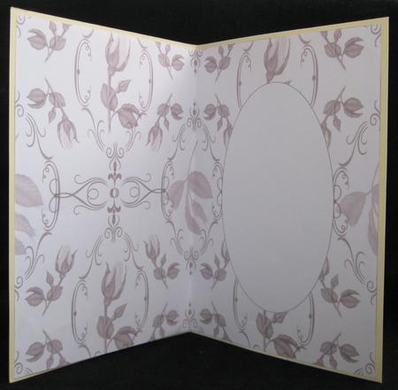 Shadow Roses White Latte Insert by Suzi Cooper
