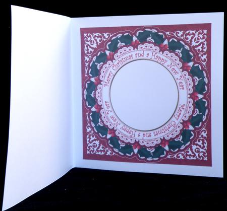 Elegant Tree Merry Christmas Hny 8in Insert Panel by Suzi Cooper