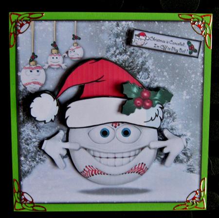 Christmas is Cancelled - i'm Off to Play Ball by Suzi Cooper