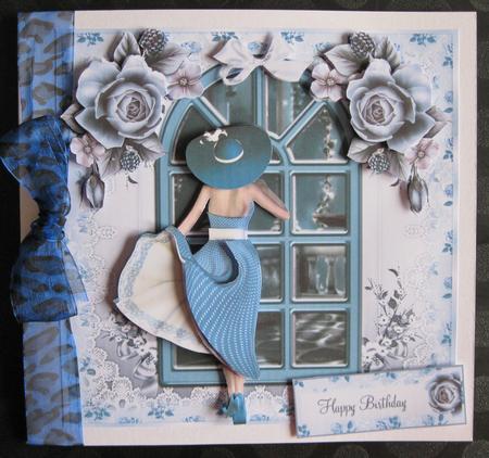 The Window to the Patio Garden by Suzi Cooper
