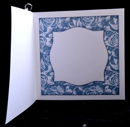 Vintage Rose 8x8 Blank Card Front - Earthy Shade by Suzi Cooper