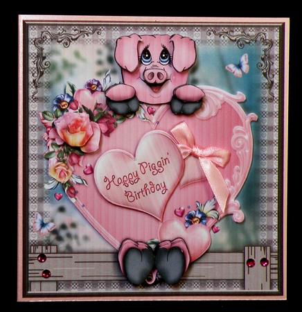 Piggin' Pink Pig by Suzi Cooper